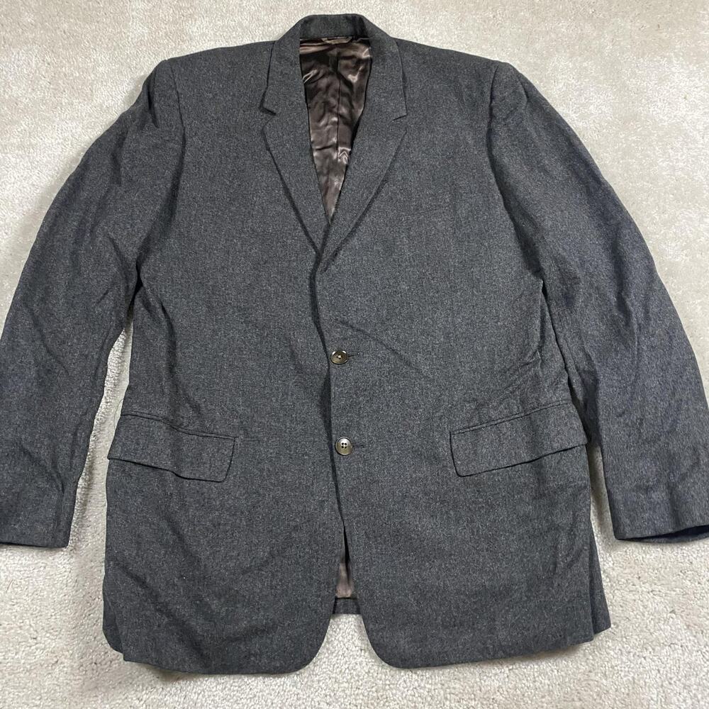 VTG Alexandre Blazer Sport Coat Mens XL Gray Made England Ivy Prep Academia